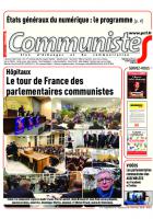 Journal CommunisteS n°712 7 février 2018 