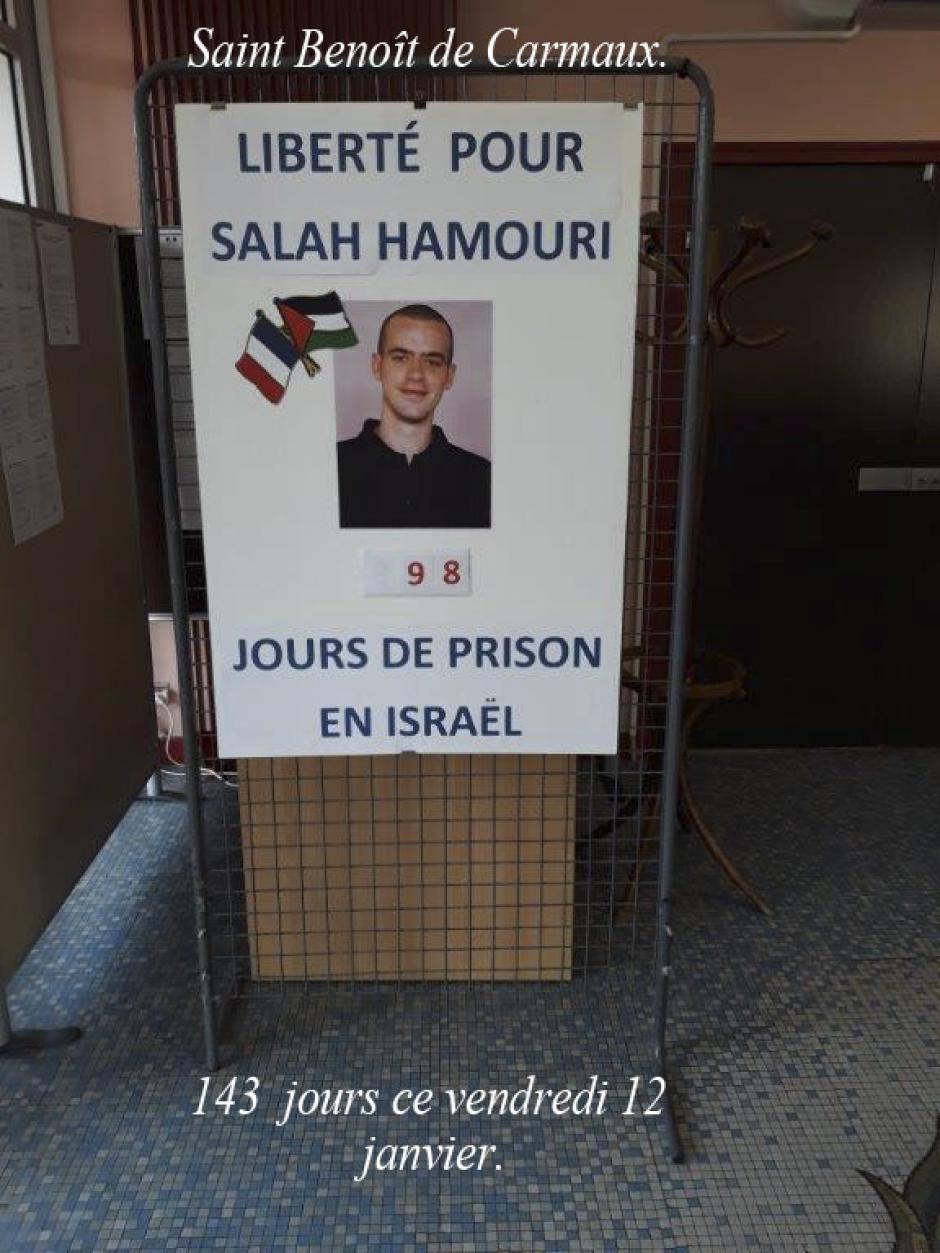 pour la libération de Salah Hamouri